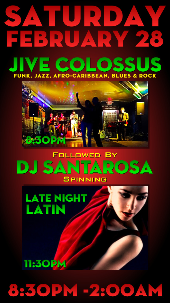 Jive Colossus at Club Above!