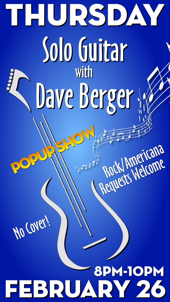 Dave Berger at Club Above