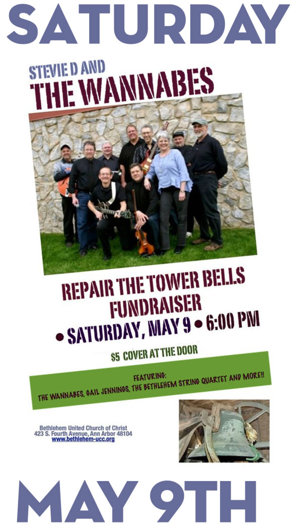  Steve & The Wannabes - Benefit for The Bethlehem Church Steeple Bell Fund