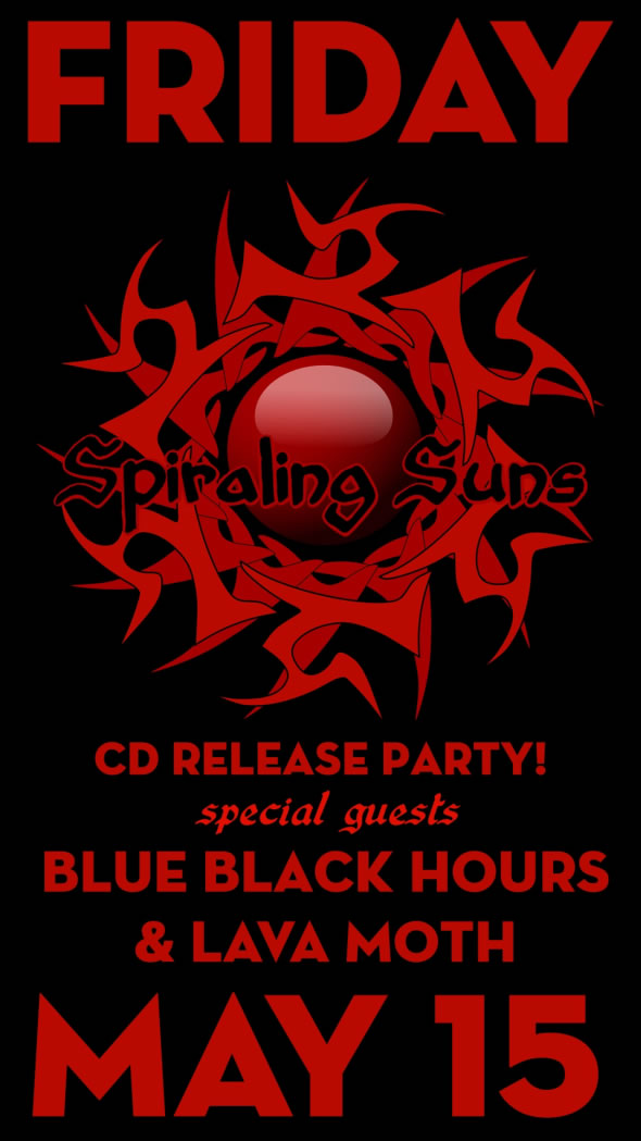 Spiraling Suns CD Release Party