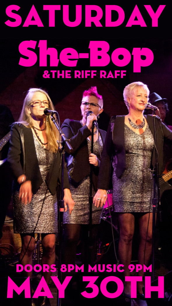 She-Bop and the Riff Raff at Club Above
